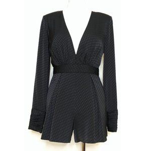 Alexis Black Textured Jumpsuit